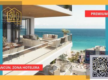 Departamento · 166m² · 2 Recámaras · 2 Estacionamientos · Ideal Para Airbnb. Departamento en Zona Hotelera de Cancún. Exclusividad y Lujo. Preventa.