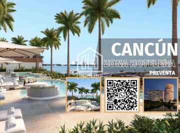 Departamento · 324m² · 3 Recámaras · 2 Estacionamientos · Exclusivo Departamento Vista Al Mar y La Laguna. Cancún, Zona Hotelera. Amenidades Premium.