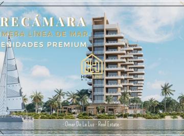 Departamento · 124m² · 1 Recámara · 1 Estacionamiento · Exclusivo Departamento en Venta. Alberca Privada, Balcón, Vista Al Mar en Puerto Morelos.