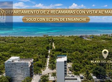 Departamento · 63m² · 2 Recámaras · Departamento 2 Recamaras Vista Al Mar/ Preventa/ Playa del Carmen/ Alberca/ Gym/oportunidad!