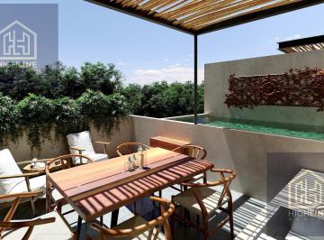 Departamento · 144m² · 1 Estacionamiento · Penthouse Av Huayacan Cancun 2 Rec Terraza con Alberca