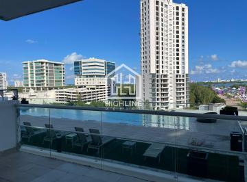 Departamento · 107m² · 2 Recámaras · 2 Estacionamientos · Departamento en Cancún - Malecon con Vista a La Laguna
