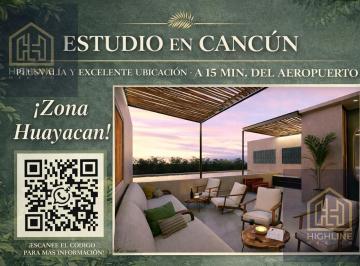 Departamento · 64m² · 1 Recámara · 1 Estacionamiento · Estudio Cancun I Exclusividad I Plusvalía I Zona Huayacan