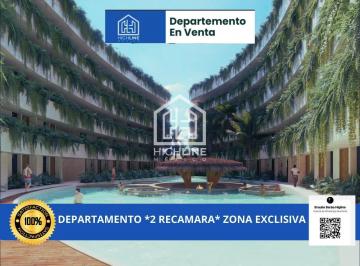 Departamento · 78m² · 2 Recámaras · 1 Estacionamiento · Departamento Amueblado en Tulum, Zona La Veleta