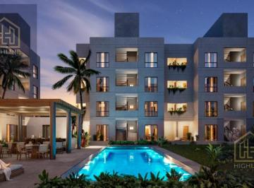 Departamento · 52m² · 2 Recámaras · 1 Estacionamiento · Departamento en Venta Playa del Carmen Sobre 2 Recámaras con Alberca y Seguridad