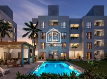 Departamento · 52m² · 2 Recámaras · 1 Estacionamiento · Departamento en Venta Playa del Carmen Sobre 2 Recámaras con Alberca y Seguridad