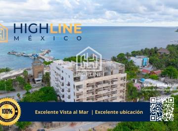 Departamento · 42m² · 1 Recámara · 1 Estacionamiento · Oportunidad Departamento en Mahahual | Vistas Al Caribe y Terrazas con Alberca Privada