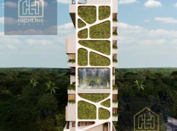 Departamento · 53m² · 1 Recámara · 1 Estacionamiento · Oportunidad Depto Exclusivo con Vista Al Mar en Puerto Morelos | Excelente Retorno de Invercion