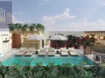 Departamento · 43m² · 1 Recámara · Estudio en Venta Inversión Estratégica con Alta Plusvalía a Unos Pasos del Mar Caribe