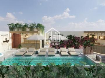 Departamento · 43m² · 1 Recámara · Estudio en Venta Inversión Estratégica con Alta Plusvalía a Unos Pasos del Mar Caribe