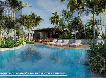 Departamento · 48m² · 1 Recámara · Departamento en Venta en Tulum de 1 Habitación con Alberca Infinity, Sky Bar y Gym