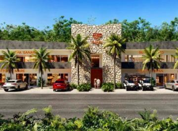 Departamento · 60m² · 1 Estacionamiento · Local en Tulum 60 m² en El Punto Exacto Donde La Naturaleza Se Encuentra con La Civilizacion