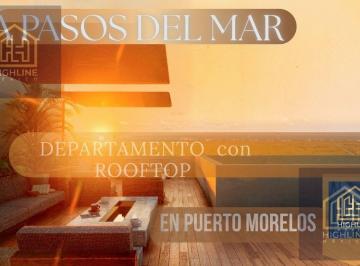 Departamento · 62m² · 1 Recámara · 1 Estacionamiento · Departamento Ideal Para Renta Vacacional, Ubicado en Puerto Morelos