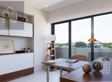 Departamento · 117m² · 2 Recámaras · 1 Estacionamiento · Departamento en Venta en Cancún de 2 Habitaciones con Gym, Bar y Área de Asadores