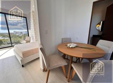 Departamento · 35m² · 1 Recámara · Exclusiva Suite Loft en Av Huayacan: El Epicentro del Lujo y La Rentabilidad en Cancún