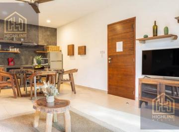 Departamento · 94m² · 2 Recámaras · 1 Estacionamiento · Departamento en Venta en La Veleta Tulum con Terraza, Patio y Planta Baja