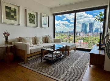 Departamento de 2 habitaciones, Cuauhtémoc · Departamento Taman Condesa (Sin Mobiliario)
