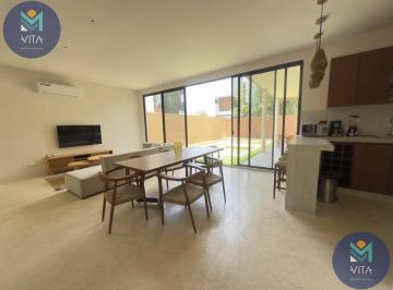 Casa · 3 Recámaras · 2 Estacionamientos · Casa en Senderos de Mayakoba Amuebalda