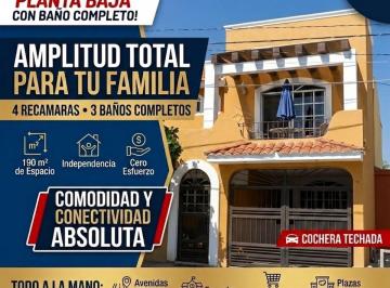 Casa de 4 habitaciones, Mazatlán · Casa en Fracc. Los Portales - Ubicación Práctica y Espacios Funcionales