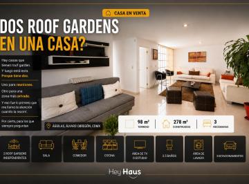 Casa de 3 habitaciones, Alvaro Obregón · Casa en Venta en Las Aguilas, Álvaro Obregón