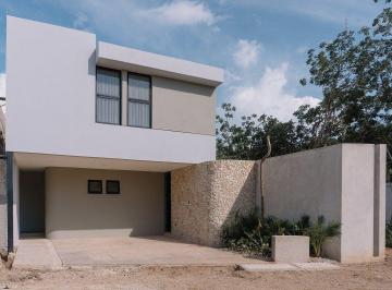 Casa · 206m² · 3 Recámaras · 2 Estacionamientos · Casa en Venta en Conkal, Conkal Mérida Yucatán (Eb - Vx8462)