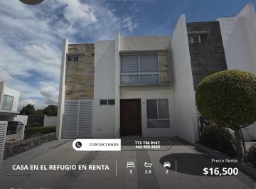 Casa de 3 habitaciones, Querétaro · Casa en Renta en El Refugio