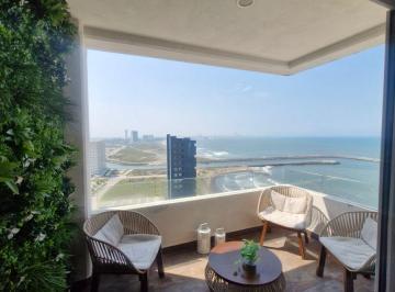 Departamento de 2 habitaciones, Alvarado · Departamento con Vista Al Mar