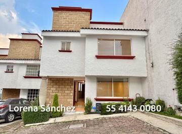 Casa en condominio de 4 habitaciones, La Magdalena Contreras · Casa en Condominio Lista Para Habitarla, Excelente Ubicación, con Jardines, Etc.
