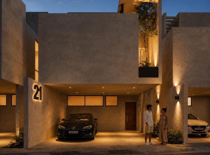 FACHADA · Casa Teyra