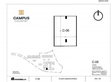 Local comercial · 52m² · Local Comercial en Venta en Campus Country Mayab