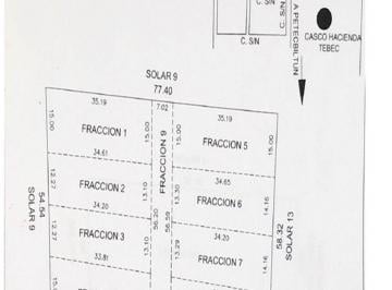 Terreno / Lote en Venta Pueblo Tebec · Lotes en Preventa en Tebec, Yucatán, Cerca de Umán