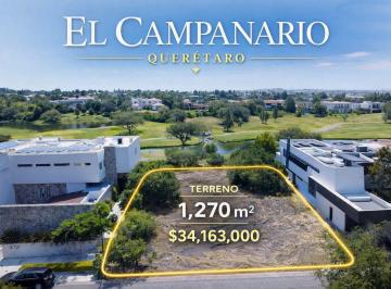 Terreno / Lote · 1270m² · Terreno en Venta con Vista a Campo de Golf