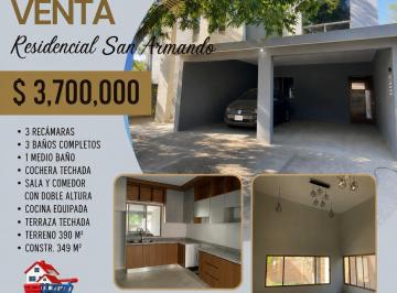 Casa de 3 habitaciones, Torreón · Residencia Moderna en San Armando | 3 Recámaras con Baño y Vestidor