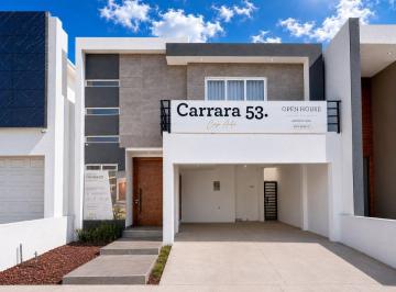 Casa de 3 habitaciones, Chihuahua · Casa Autor en Venta Carrara 53, Fraccionamiento Bosque Real con Rec Principal en Planta Baja