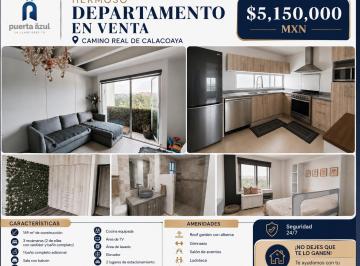 Departamento de 3 habitaciones, Atizapán de Zaragoza · Venta Depa en Calacoaya, 3 Rec, 3 Baños con Menidades y Vista Panoramica.