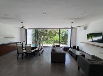 57573ebfd421df84ee6d9e363f668dd6a899e19bbd37f1642e92478e409744e6 · Renta Town House Amueblado Dentro de Privada con Amenidades Zona Ceiba, Mérida