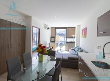 Departamento · 72m² · 1 Recámara · 1 Estacionamiento · Departamento en Renta en Nuevo Sur Monterrey Amueblado