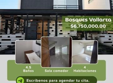 Casa de 4 habitaciones, Zapopan · Venta de Casa - Bosques Vallarta Zapopan