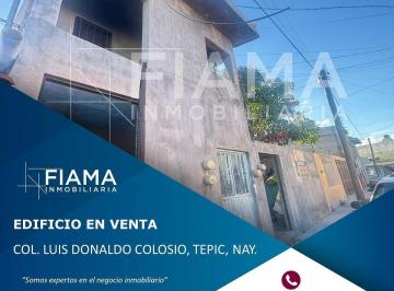 33bebbd88cbde6fe9939107996e7ce39c5fdcdfbc6d42193a1725333fda12962 · Edificio en Venta en Col. Luis Donaldo Colosio, Tepic, nay.(G)