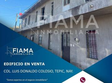 03aed95370592bfd620197db6d368c173cd5409ba948772013ef9f41b300dceb · Edificio en Venta en Col. Luis Donaldo Colosio, Tepic, Nayarit (G)