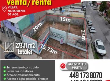 Terreno / Lote , Aguascalientes · ️terreno en Venta/renta en Villas de Nuestra Señora de La Asunción, Al Nororiente de Aguascalientes