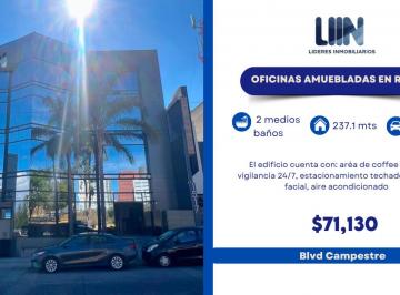 Oficina , León · Oficinas Amuebladas en Renta - Blvd Campestre