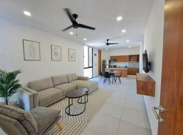 Departamento de 2 habitaciones, Mérida · Departamento Amueblado en Renta con 2 Habitaciones en Temozón Norte en Mérida, Yucatán