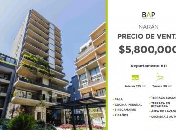 Departamento de 3 habitaciones, León · Departamento de 155 m² Construidos con 3 Recámaras en Venta en Narán.