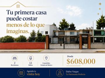 Casa de 2 habitaciones, Cuautitlán · Casa en Venta en Cuautitlán, Estado de México | 2 Recámaras | Acepta Crédito