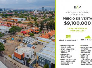 Casa de 1 habitación, León · Oficinas y Bodega de 608 m² de Terreno en Casa Blanca