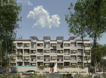 Departamento · 81m² · 2 Recámaras · 2 Estacionamientos · Departamento en Venta en Elements, Residencial Arbolada, Cancún