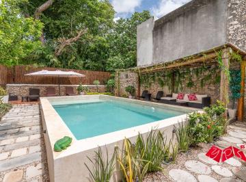 Casa de 3 habitaciones, Mérida · Casa del Jaguar – Hermosa Casa Colonial Renovada con Amplia Piscina en El Barrio de Santiago