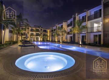 Departamento · 164m² · 2 Recámaras · 1 Estacionamiento · Departamento de Lujo en Playa del Carmen, 2 Habitaciones PH con Rooftop Privado, y Alberca