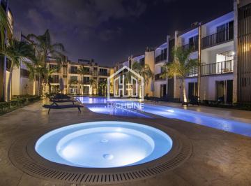 Departamento · 164m² · 2 Recámaras · 1 Estacionamiento · Departamento de Lujo en Playa del Carmen, 2 Habitaciones PH con Rooftop Privado, y Alberca